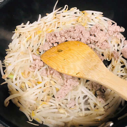 モヤシ炒め2