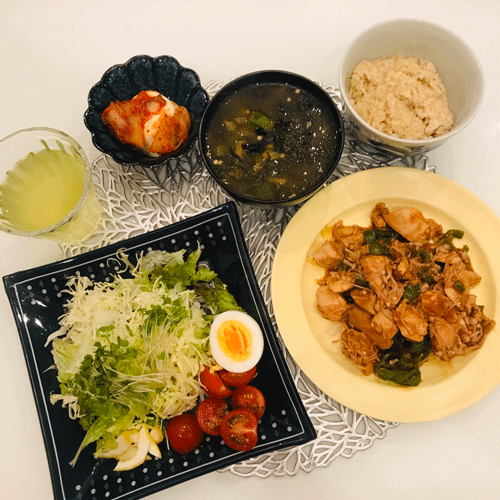 夕食
