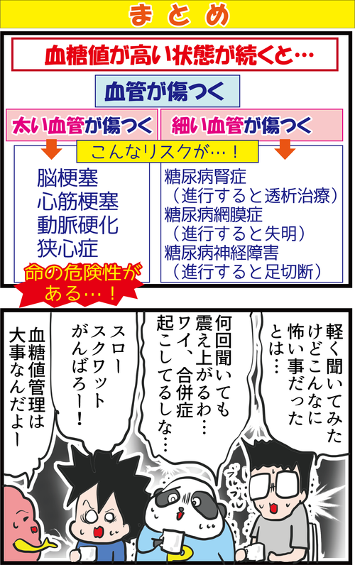 （今さらですが）なぜ血糖値が高いとダメなの？どうなるの…？4