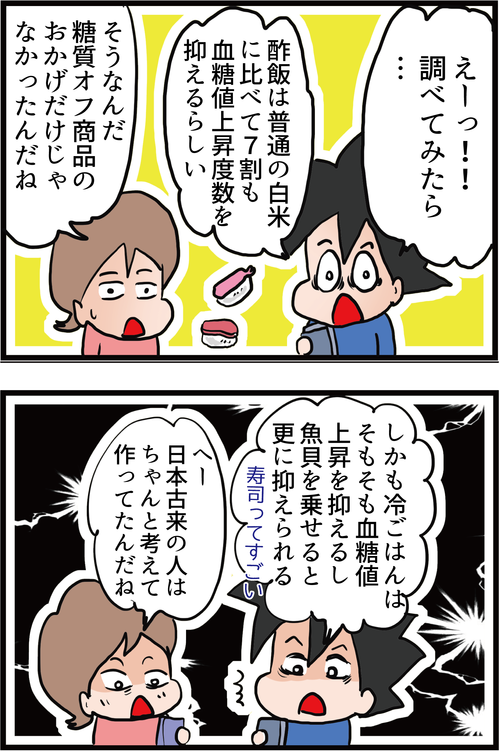 【血糖値】くら寿司を食べた後、血糖値が上昇しない理由とは…4