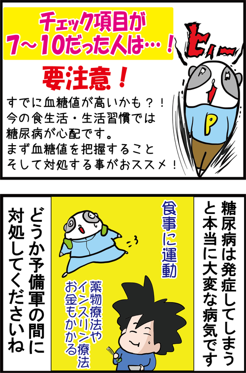 【血糖値】夫もそうでした…手遅れになる前に糖尿病・危険度チェックを！６