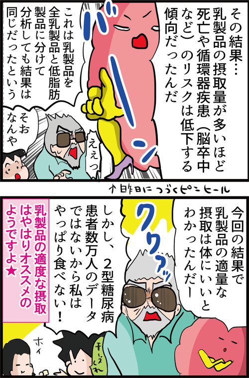 【血糖値】新たに分かった乳製品の摂取量と健康の関係とは…？4