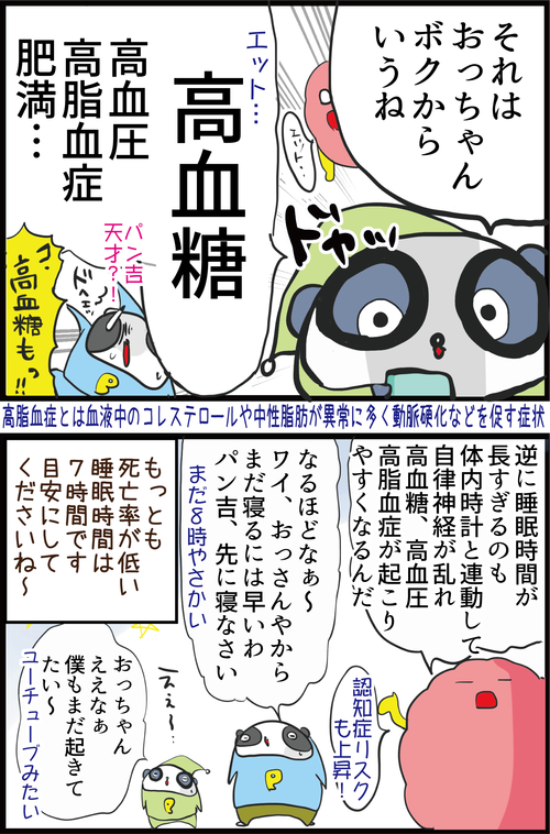 【血糖値】長すぎてもダメ!?最も長生きできる睡眠時間は…?4