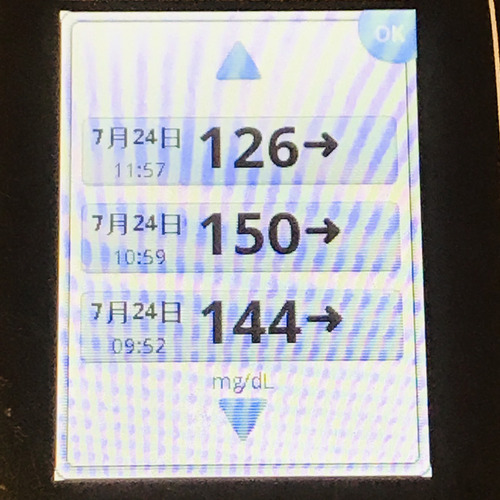 血糖値1