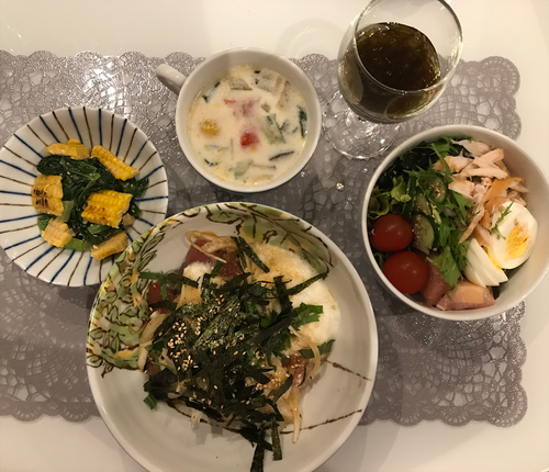 夕食