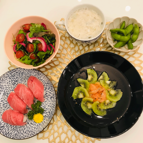 夕食