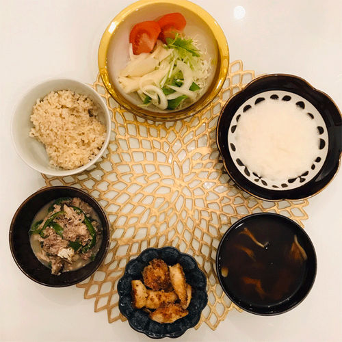 夕食