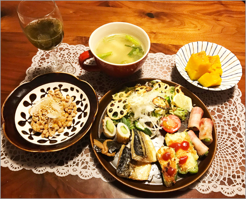 夕食