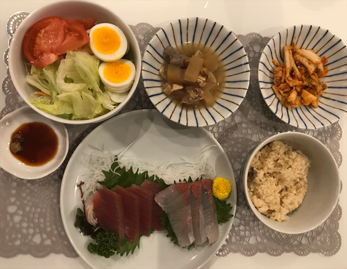 夕食