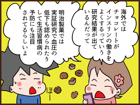 チョコレートは血糖値を下げる?&姉妹戦争(その2)5