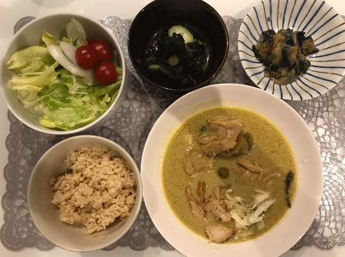 夕食