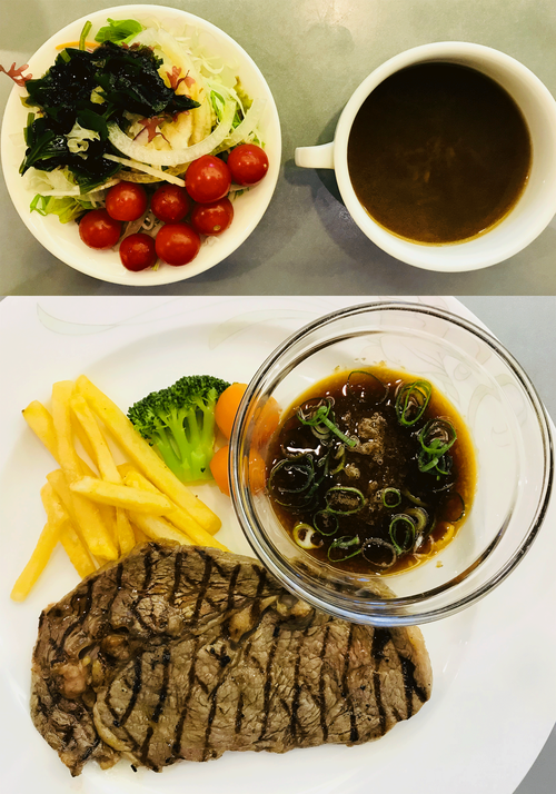 昼食(血糖値爆死ランチ)