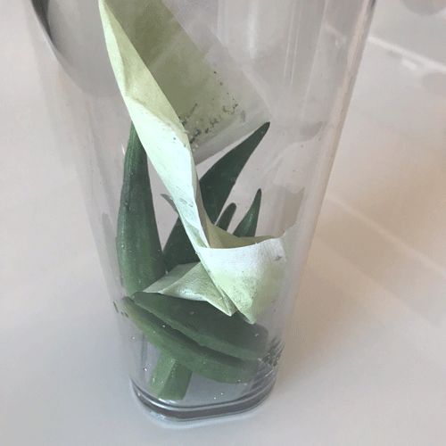 オクラ茶１