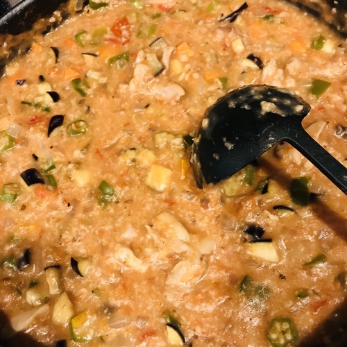 オートミールチキンライス1