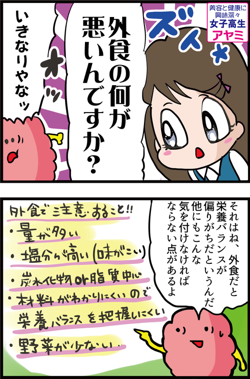 どう味方につけるか?!血糖コントロールにおける外食の心得とは…?3