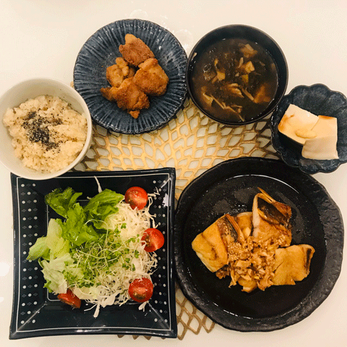 夕食