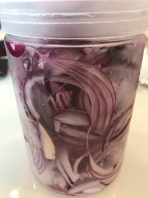 紫玉ねぎ酢