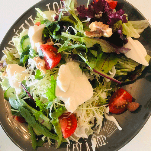 朝食サラダ