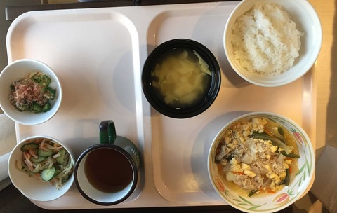 糖尿病・病院食(昼食)
