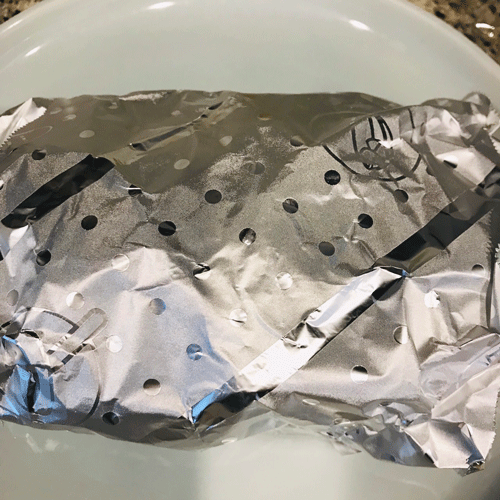 タラのホイル包み蒸し焼き3