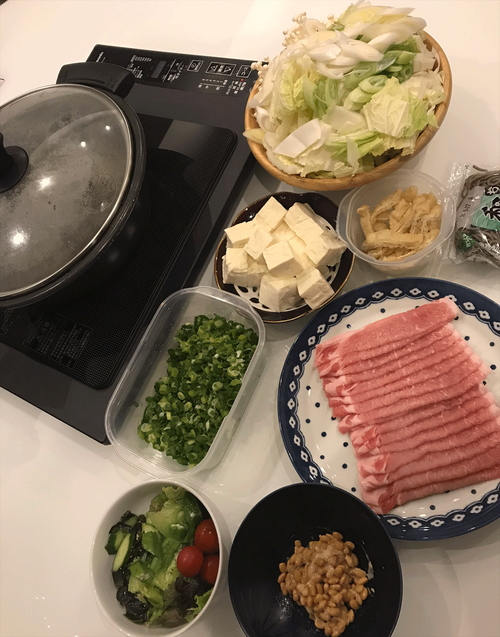 夕食