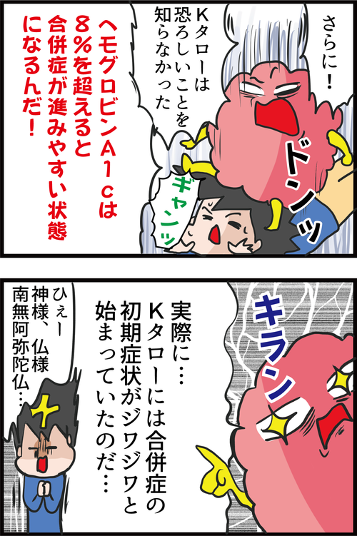 【血糖値】ヘモグロビンA1c 11.2%!夫の合併症は始まっていた?!(その1)そして夫の糖尿病は始まった…!4