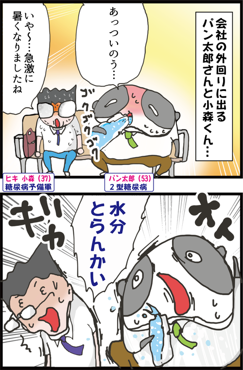 暑くなってきたこの時期…外出先で怠ると恐ろしいこと…！１