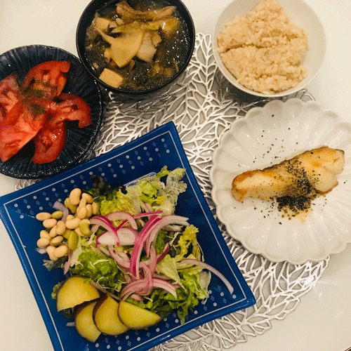 夕食