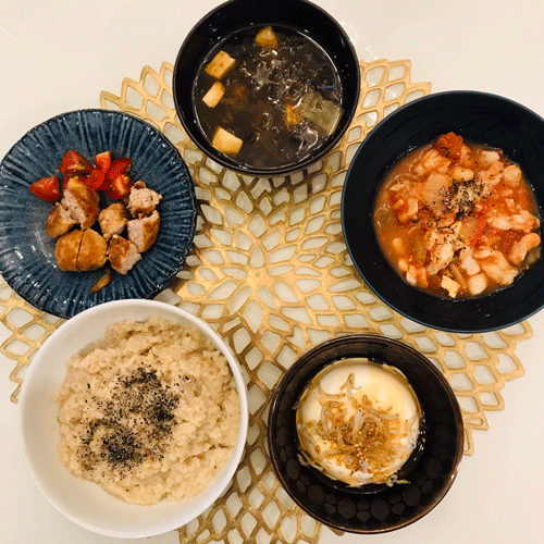 夕食