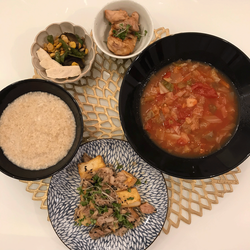 夕食