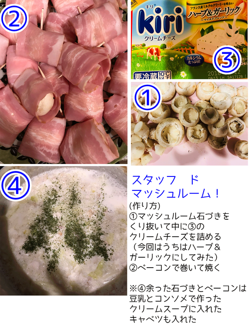 スタッフドマッシュルーム