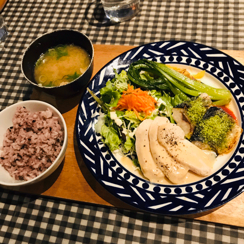 夕食