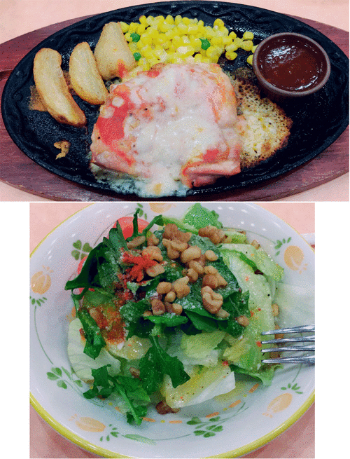 夕食