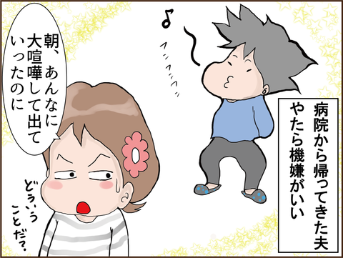 夫婦喧嘩は犬も食わない&本日の検査結果【HbA1c値と血糖値】2-1