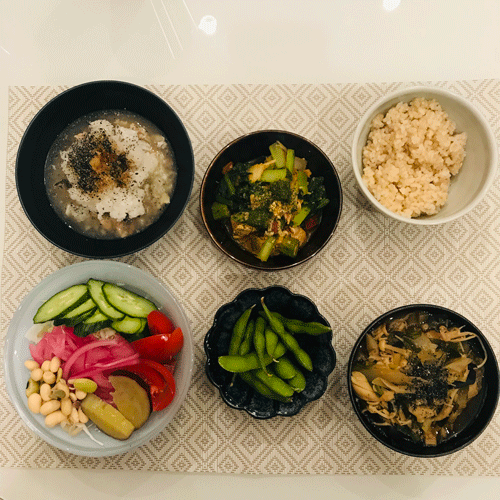 夕食