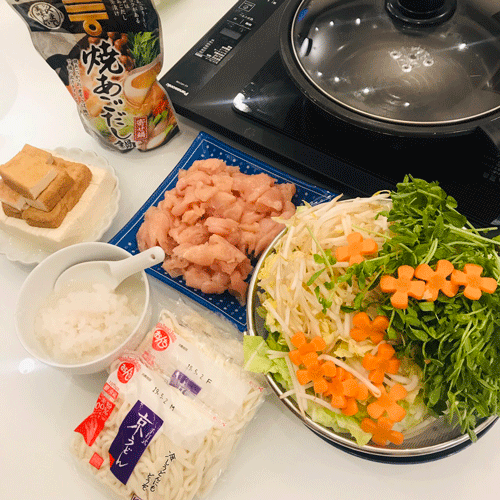 夕食