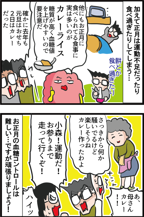 【血糖値】お正月は要注意！糖尿病リスクが上がる理由とは…？４