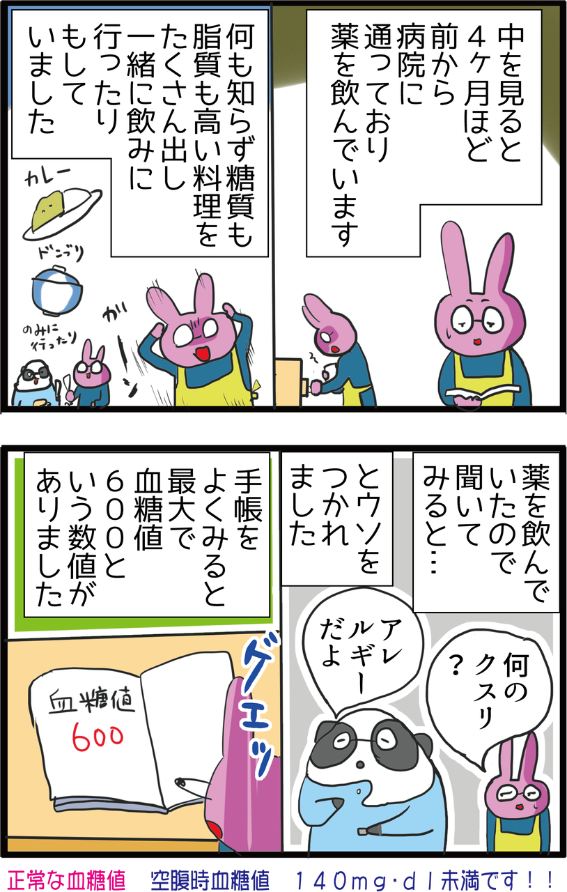 血糖値600 それでも妻の私に糖尿病を隠す夫に困ってます 体験談 うちの夫が糖尿病になっちゃった 食と血糖値 漫画ブログ Powered By ライブドアブログ 血糖値600 それでも妻の私に糖尿病を隠す夫に困ってます 体験談 うちの夫が糖尿病になっちゃった 食と血糖値 漫画ブログ Powered By ライブドアブログ