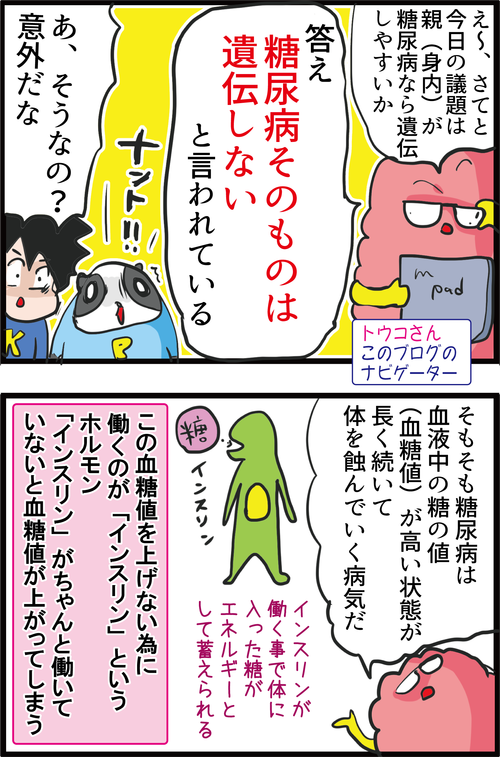【血糖値】親や身内が糖尿病、自分に遺伝する可能性は…?2