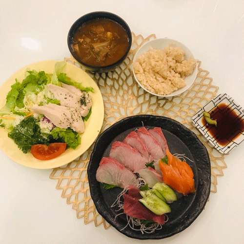 夕食