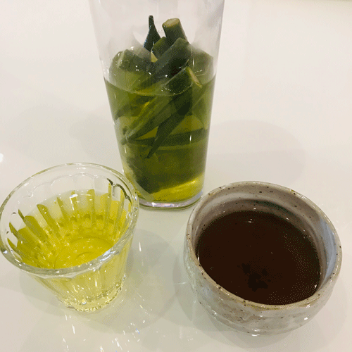 オクラ茶と万能茶