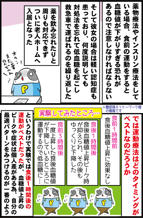 【血糖値】食前のウォーキングは危険！？その理由とは…４