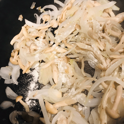 鮭しめじほうれん草豆乳みそスープ2