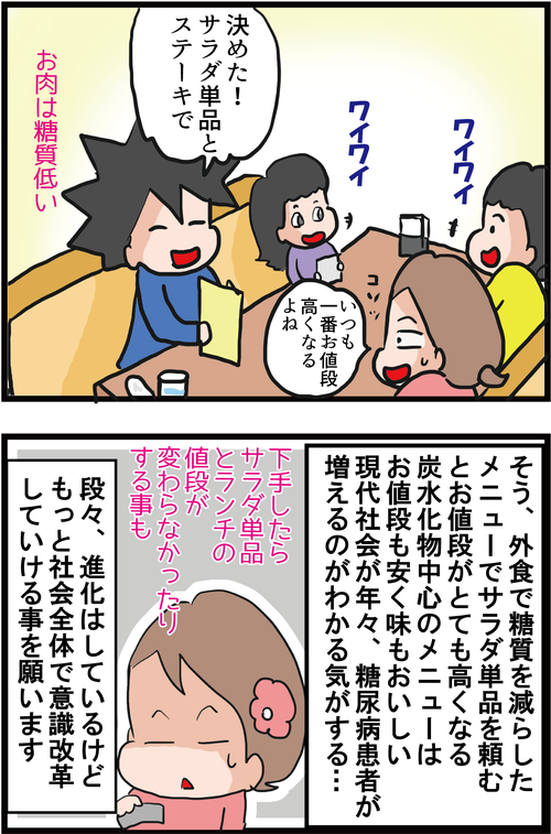 外食時の血糖値上昇を抑えるために気を付けたい事とは…4
