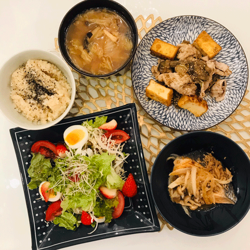 夕食