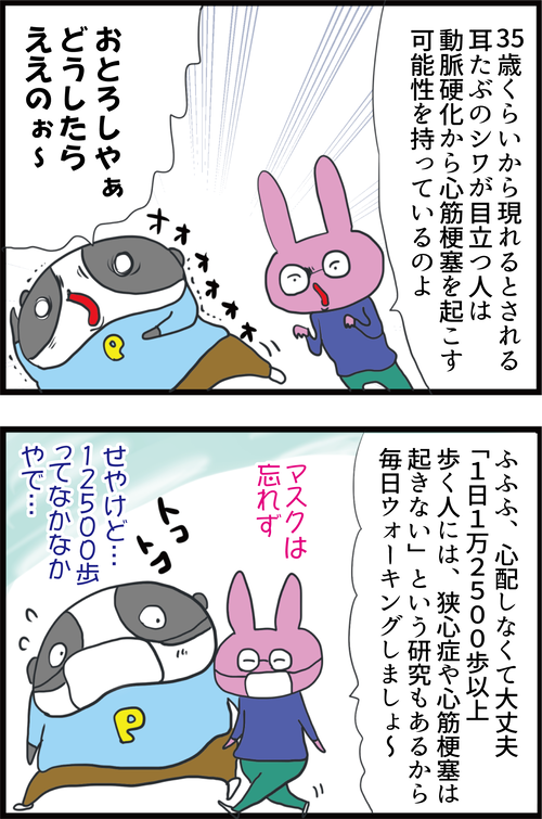 35歳から要注意!○○にシワがある人は動脈硬化が進んでいる?!3