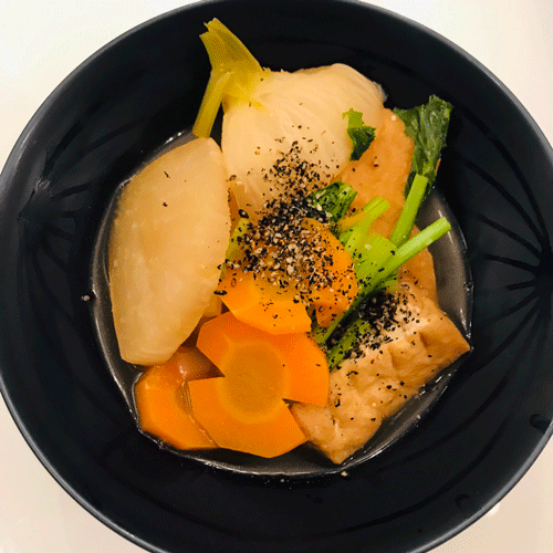 カブ煮物完成