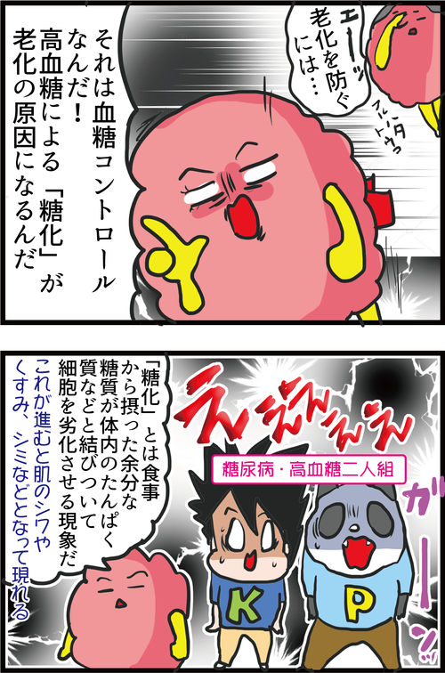 血糖コントロールでアンチエイジング!!話題の「体の糖化」とは…?3
