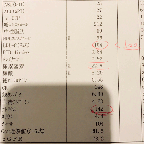 検査結果2