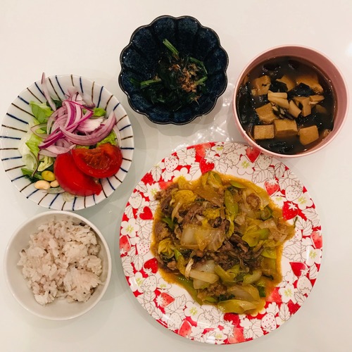 夕食小6長女